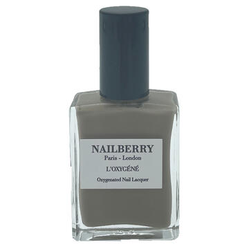 L´Oxygéné nail lacquer mindful grey Nailberry