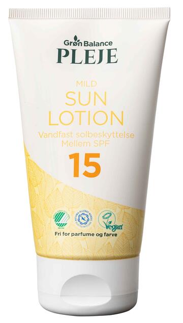 Grøn balance Sun lotion SPF 15