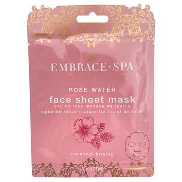 Incosmetics Embrace Spa Rose water face sheet mask