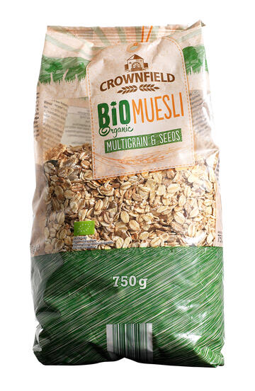 Crownfield Bio muesli multigrain & seeds