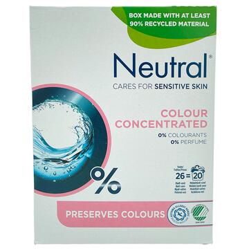 Neutral Colour Concentrated vaskepulver