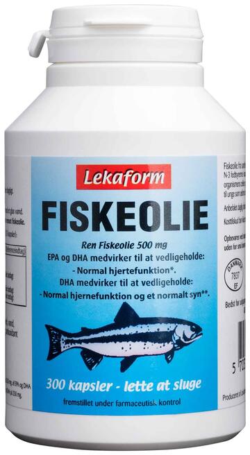 Lekaform Fiskeolie