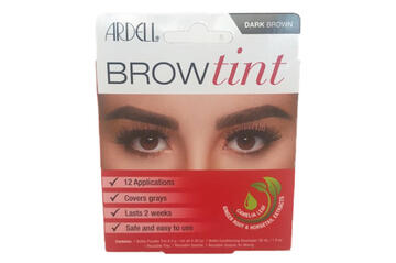 Brow tint; dark brown Ardell