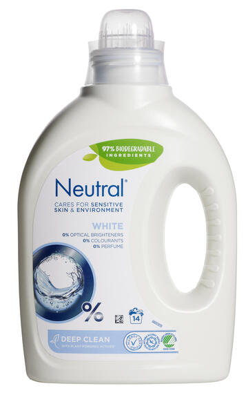 White flydende vaskemiddel Neutral