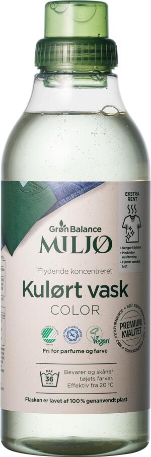 Grøn Balance Kulørt vask flydende