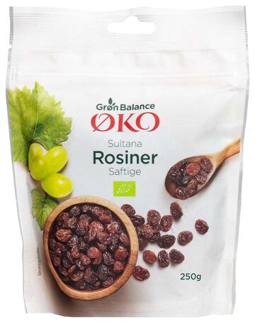 Øko Sultana Rosiner Grøn Balance