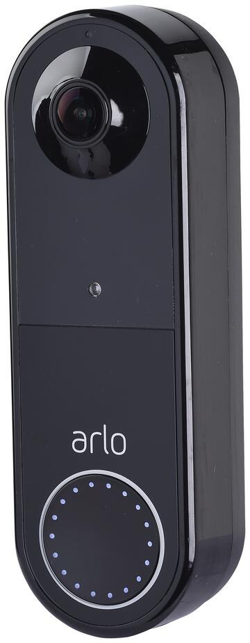 Video doorbell wire free Arlo