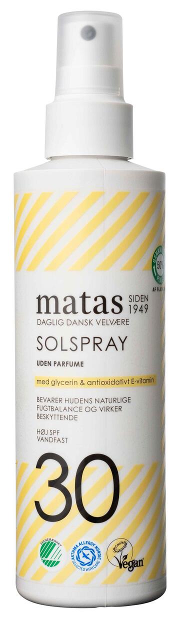 Solspray SPF 30 Matas Striber