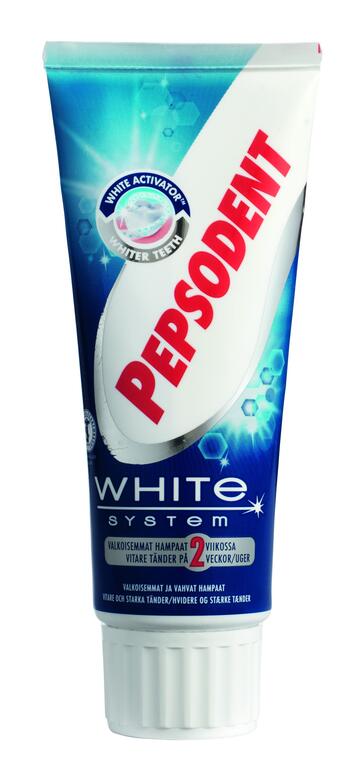 White system Pepsodent