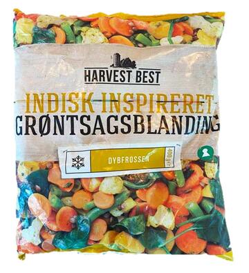 Harvest Best Indisk inspireret grøntsagsblanding