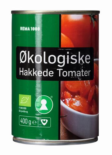 Rema 1000 Økologiske hakkede tomater