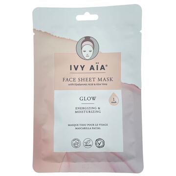 Ivy Aïa Glow face sheet mask