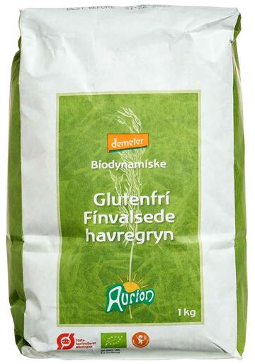 Aurion Biodynamiske glutenfri finvalsede havregryn