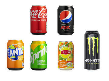 Sodavandsdåser Højere indhold af bisphenoler:
