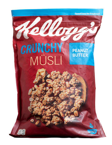 Kellogg's Crunchy müsli peanut butter