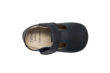 Baby Leather T-Bar Pram Shoes Next