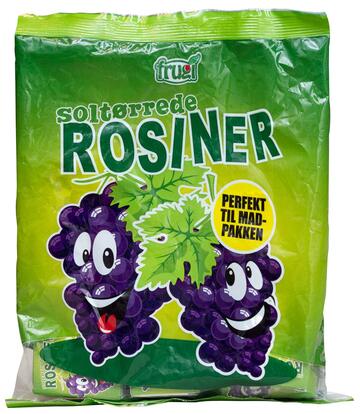 Soltørrede Rosiner Frugi