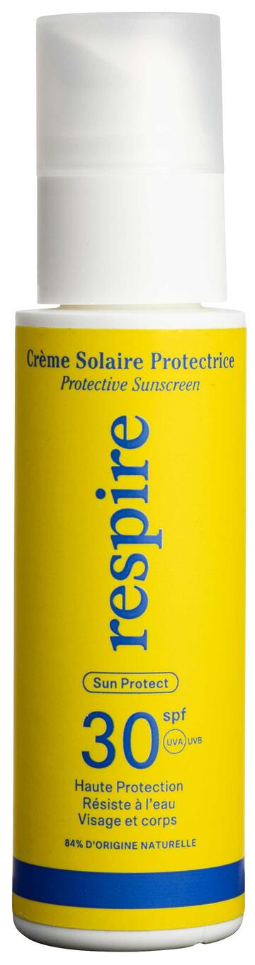 Crème Solaire Protectrice SPF 30 Respire
