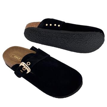 Only Sandaler, rund tå, justerbar strop
