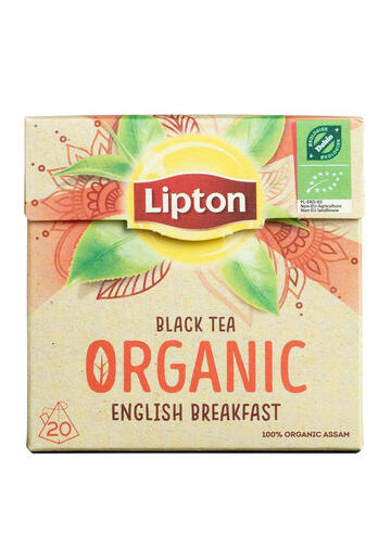 Black Tea Organic English Breakfast Lipton