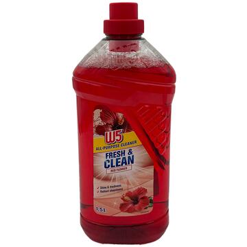 W5 Fresh & Clean Red Flower