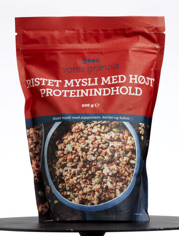 Vores granola Ristet mysli med højt proteinindhold