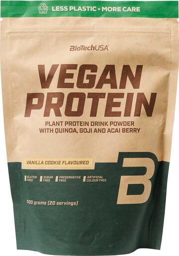 BiotechUSA Vegan protein - Vanilla cookie