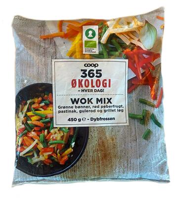 Coop 365 økologi Wok mix