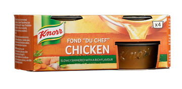 fond "du chef" chicken Knorr