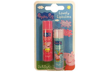 pigs lovely lipbalms Peppa
