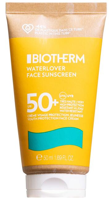 Biotherm Waterlover face sunscreen SPF 50+