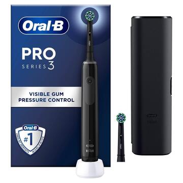 Pro 3 3500 CrossAction x2 Black Oral-B