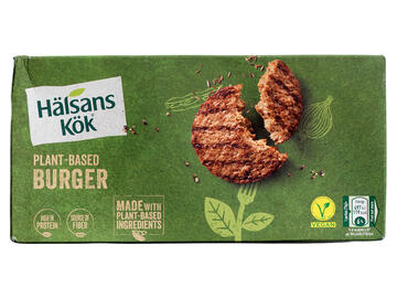 Plant-based burger Hälsans Kök