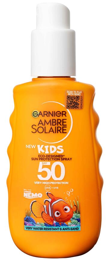 Garnier Ambre Solaire Kids Sun protection spray Find Nemo SPF 50+