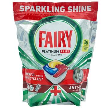 Fairy Platinum Plus All in One Lemon opvasketabs