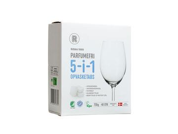 Rema 1000 5-i-1 opvasketabs, parfumefri