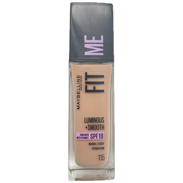 Maybelline Fit Me Luminous & smooth foundation 115 ivory SPF 18