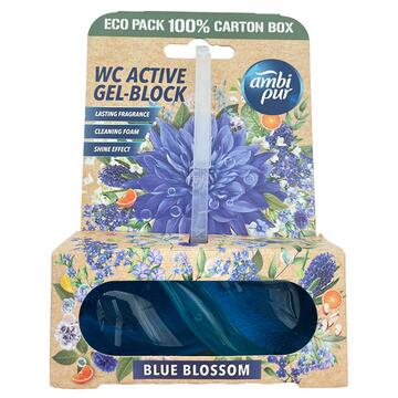 Ambi Pur WC active gel-block blue blossom