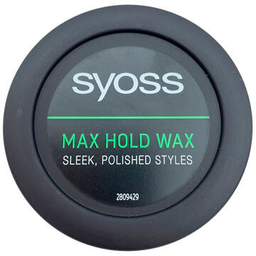 Syoss Max hold wax
