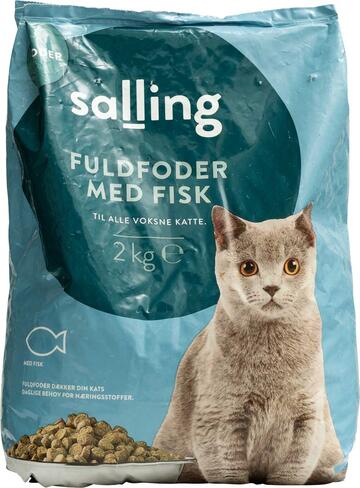 Fuldfoder med fisk Salling