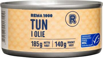 Rema 1000 Tun i olie