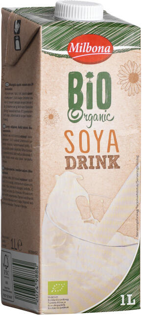 Bio organic Soya Drink Milbona