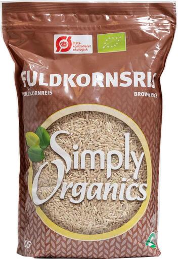 Fuldkornsris Simply Organics
