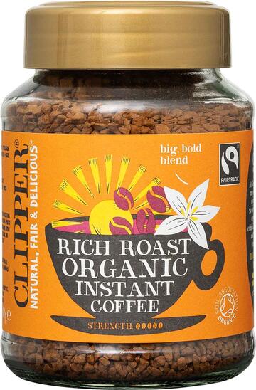 Clipper Instant kaffe Rich roast