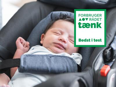autostole til 0 - 15 mdr gamle babyer  disse er Bedst i Test