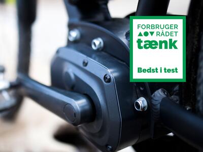 Disse elcykel motorer er Bedst i Test med logo