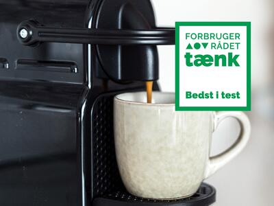 Disse kapsel kaffemaskiner er Bedst i Test - logo