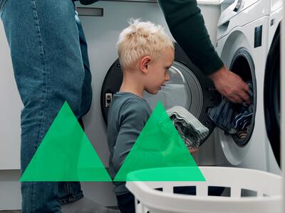 tre gode vaskemaskiner til børnefamilien