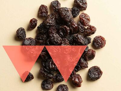 Disse rosiner indeholder pesticidrester