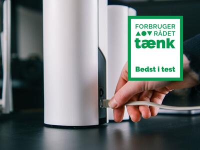 Mesh-router til test af mesh-netværk